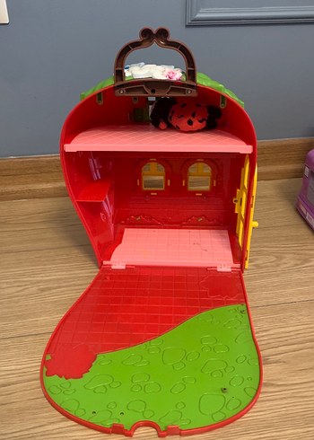 Renkli Çilek Ev Oyuncak Seti - Görsel 4