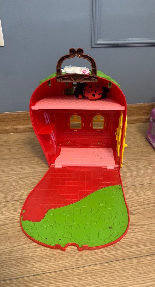 Renkli Çilek Ev Oyuncak Seti - Görsel 4