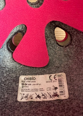 Decathlon Çocuk Kaskı 50-54cm - Görsel 4