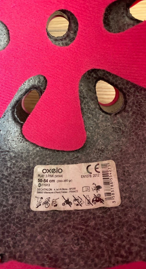 Decathlon Çocuk Kaskı 50-54cm - Görsel 4