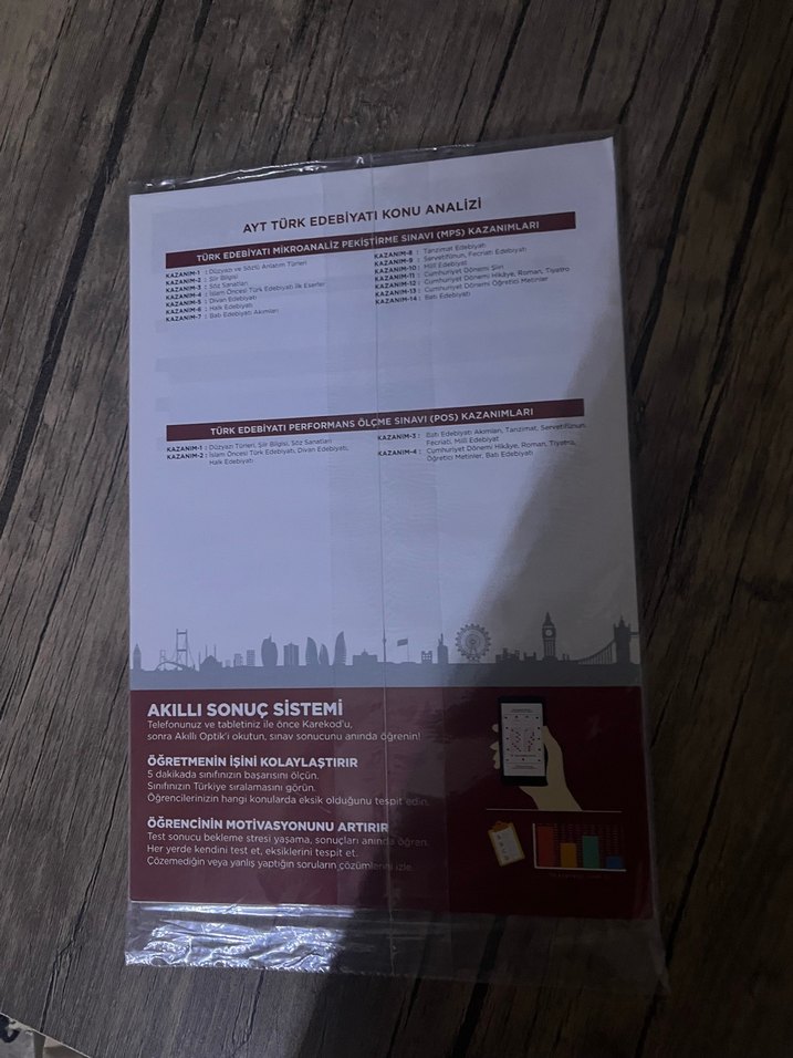 Ayt Türk Edebiyatı Akıllı Tekrar Paketi Seti - Görsel 2