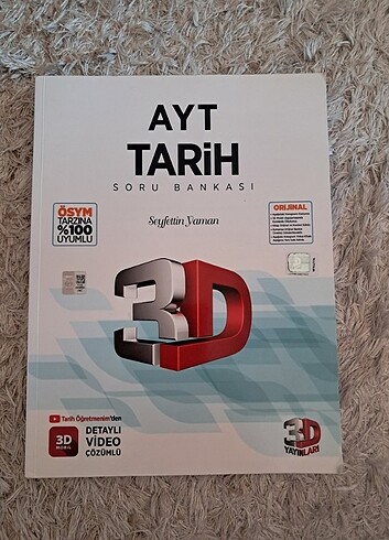 3D ayt tarih soru bankası 