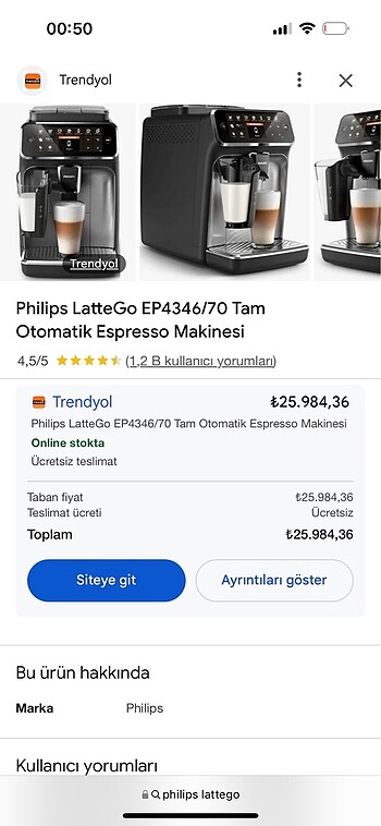 Ürün temiz