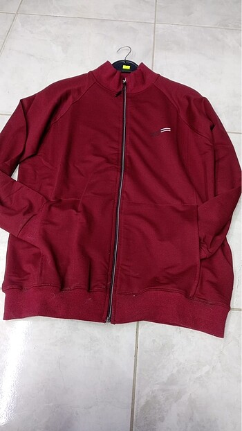 SÜPER 2 İPLİK FERMUARLI CEPLİ SWEAT