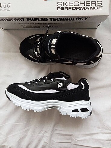 38 Beden Skechers D'lites Siyah