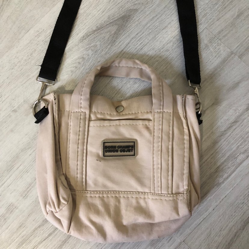 Bej Kadın Omuz Çantası  Sokak Stili - Görsel 2