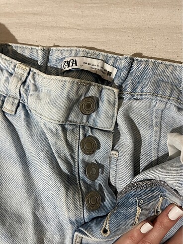 36 Beden mavi Renk zara jean