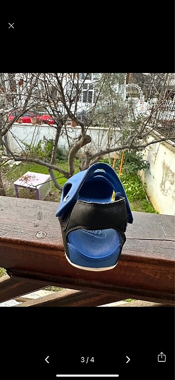 22 Beden Nike sandalet , bebek sandalet , bebek terlik , bebek ayakkabısı