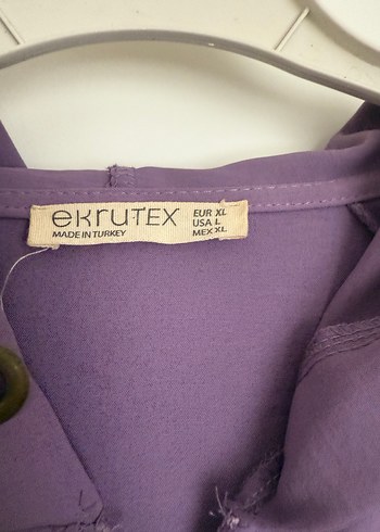 Uzun Mor Kapüşonlu Kadın kap - Görsel 5