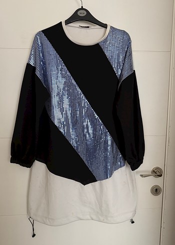 Kadın Uzun Kollu Pullu Tunik - Görsel 2