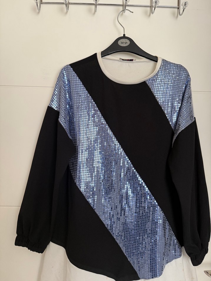 Kadın Uzun Kollu Pullu Tunik - Görsel 3