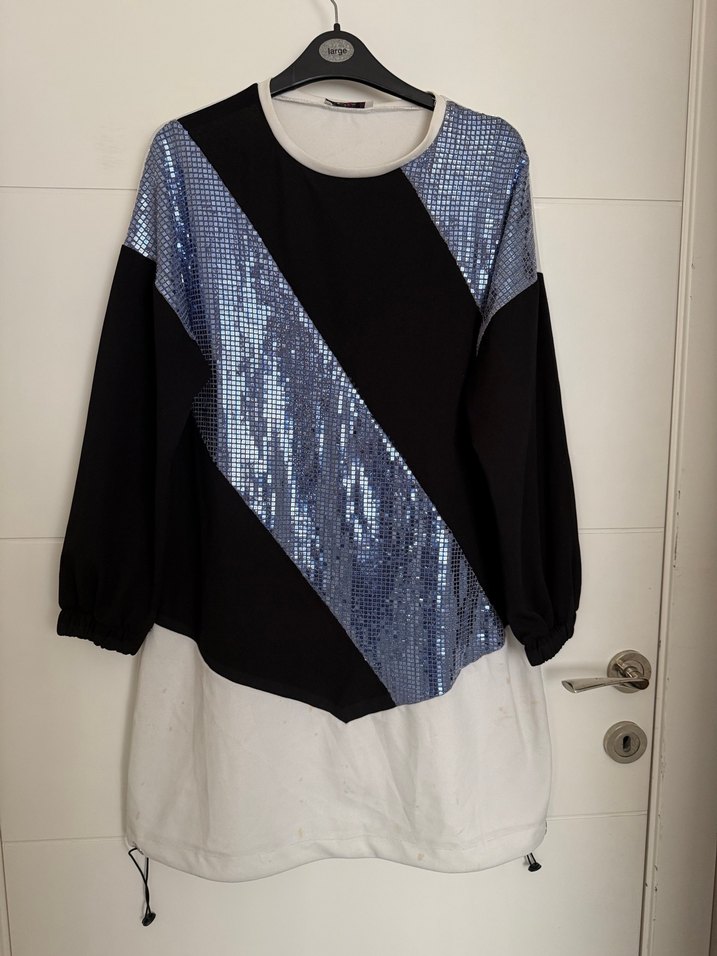 Kadın Uzun Kollu Pullu Tunik - Görsel 2