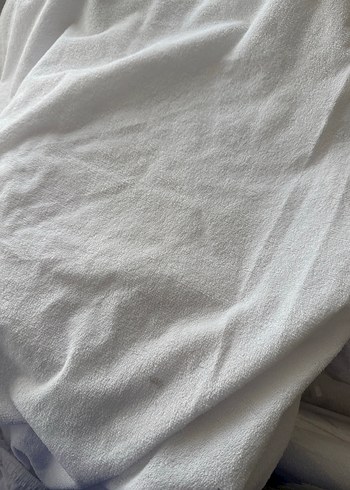 Beyaz ve Gri Yatak Koruyucu 160x200 cm - Görsel 5