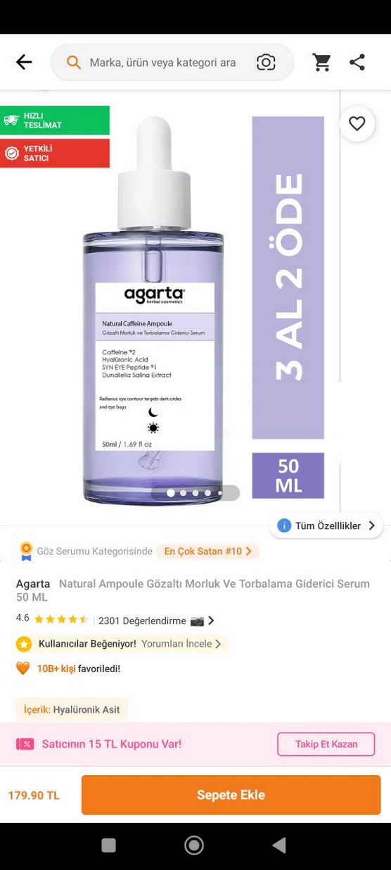 Göz serumu - Görsel 2