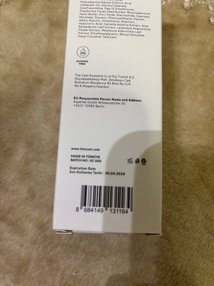 CEEL SPF 50 Güneş Koruyucu Krem - Görsel 2