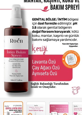 Roén İntim Bakım Spreyi 100ml