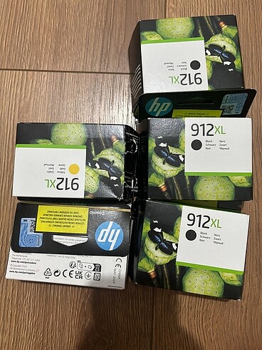 HP 912 XL Kartuş siyah + renkli (ADET 1000)