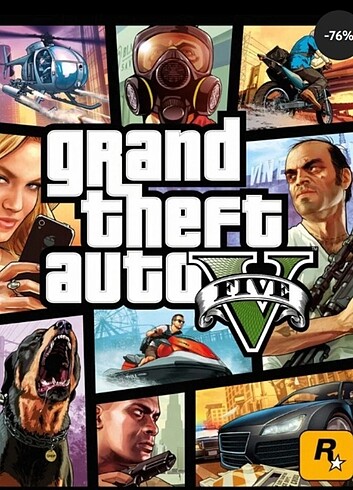 Gta 5 PS4 PS5 (Dijital Ürün)