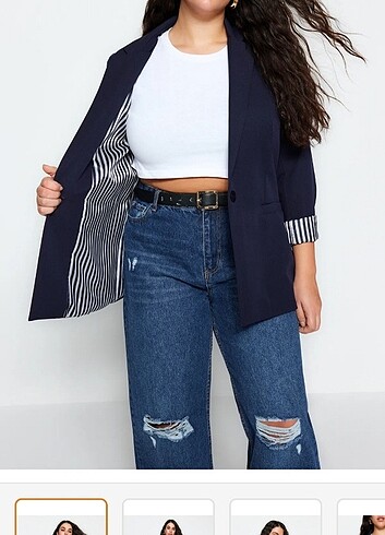 Lacivert Ceket blazer
