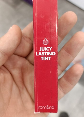 rom&nd Juicy Lasting Tint Kırmızı Parlak Ruj