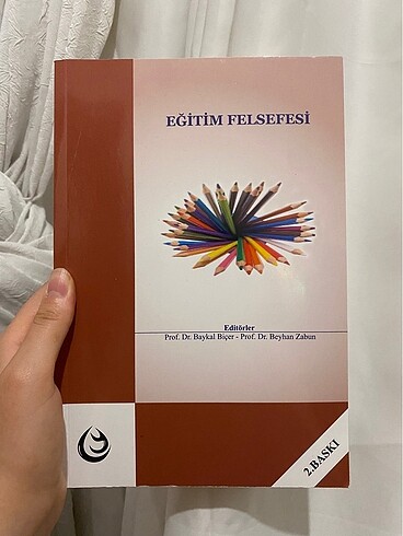 Eğitim Felsefesi Baykal Biçer Beyhan Zabun