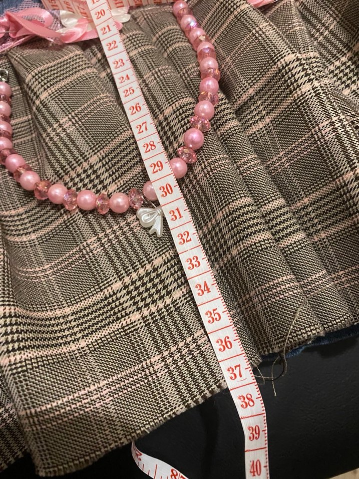 Hello Kitty Kot pilili coquette lolita incili fiyonklu etek - Görsel 5