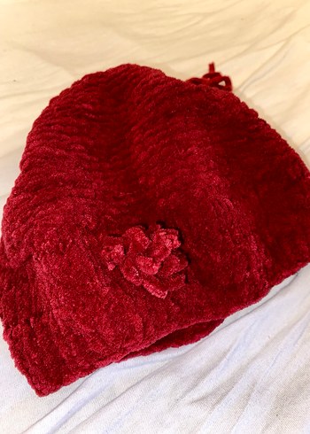 Peluş vintage y2k gotik bere - Görsel 2