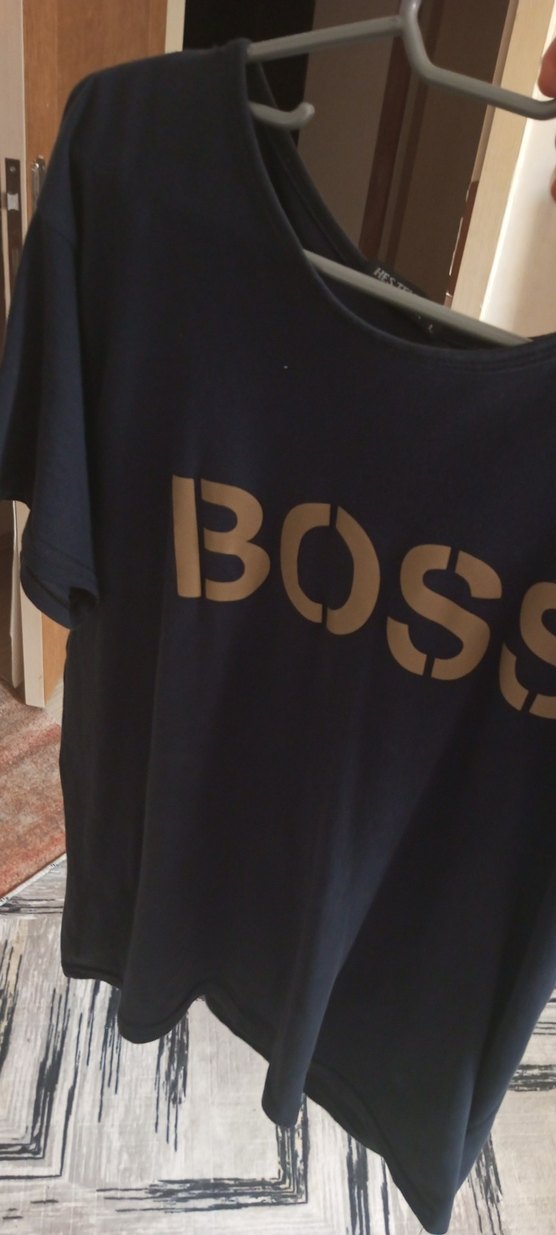 Balenciaga Siyah Baskılı Hamile Tişörtü - Görsel 3