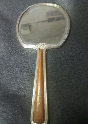 Parlak Bej El Aynası ANTİKA - Görsel 2