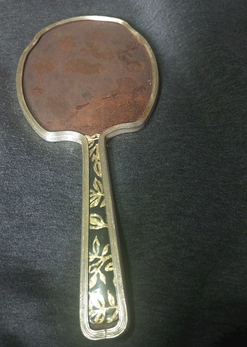 Parlak Bej El Aynası ANTİKA - Görsel 3