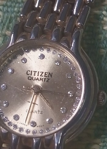 Gri Parlak Citizen Kadın Saati GOLD - Görsel 4