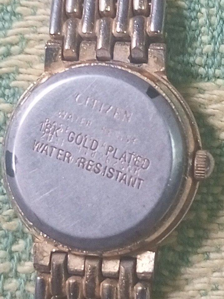 Gri Parlak Citizen Kadın Saati GOLD - Görsel 2