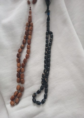 Kahverengi ve Siyah Erkek Tesbih Seti - Görsel 5