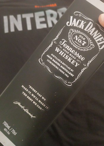 Jack Daniel's Tennessee Whiskey 700ml Siyah Kutu - Görsel 7