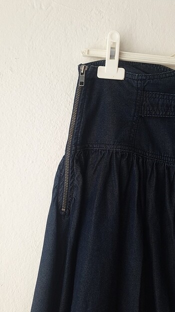 Kot kovboy etek. Cok iyi durumda  - Görsel 5