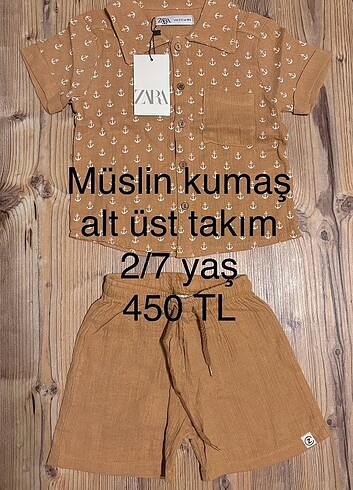 Erkek çocuk alt üst takım 