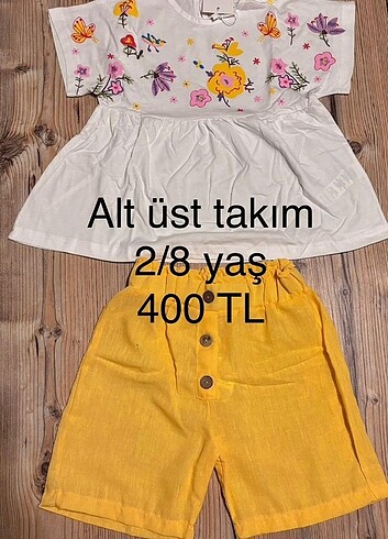Kız çocuk alt üst takım 