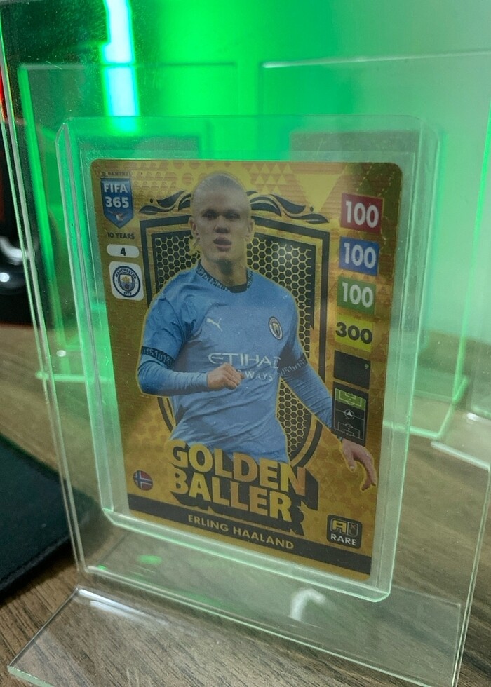Panini adrenalyn Golden Baller Erling Haaland - Görsel 2