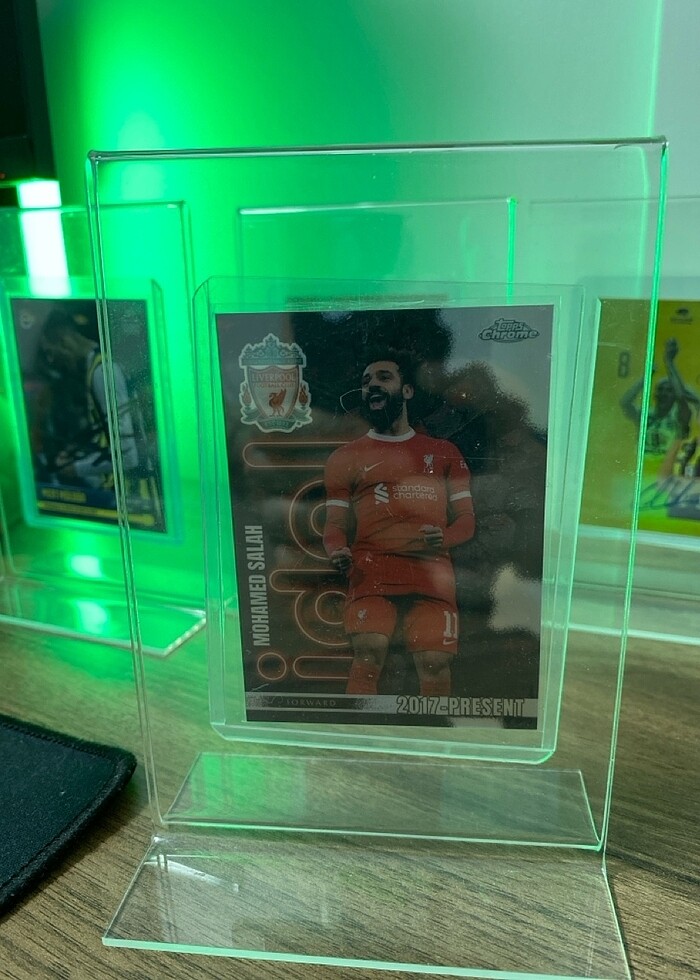 Topps chrome Mohamed Salah - Görsel 2