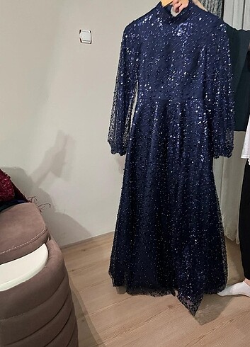 36 Beden çeşitli Renk Abiye