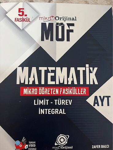 Müf limit türev integraf fasikülü