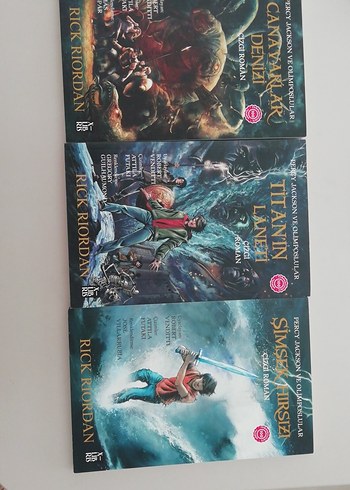 Rick Riordan 3'lü Macera Seti