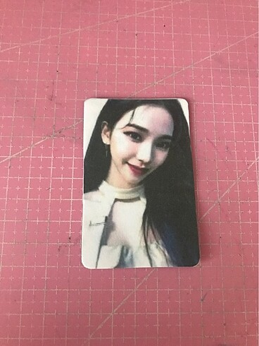 Aespa kazuha fanmade photocard