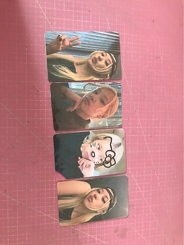 Rose apt fanmade photocard seti