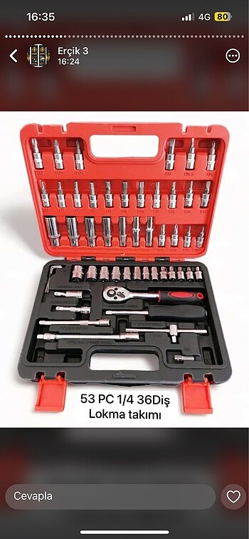 Melzohome 53 PC lokma 36 diş lokma takımı