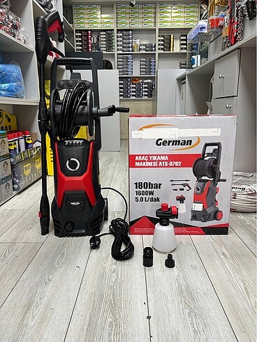 Basınçlı araç yıkama elektrikli 180 bar