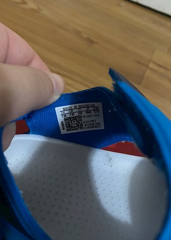 Adidas Erkek Çocuk Mavi Adidas Cırtlı Terlik