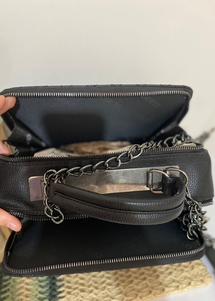 guess siyah çanta  - Görsel 2
