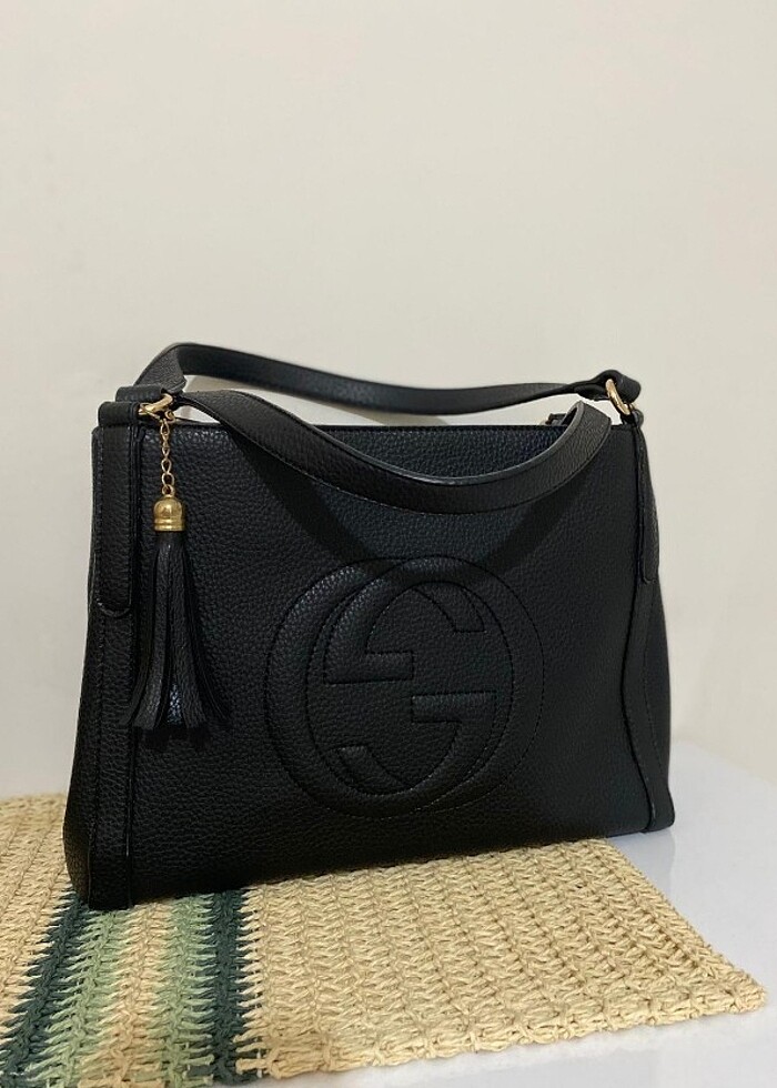 Gucci siyah çanta  - Görsel 3