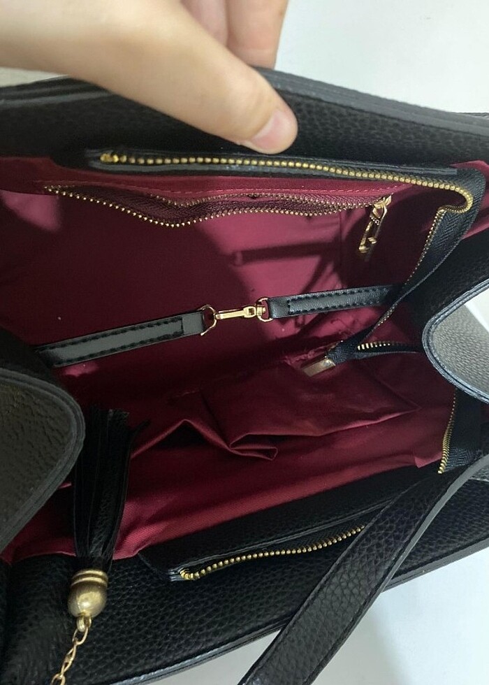 Gucci siyah çanta  - Görsel 2